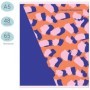 Тетрадь предметная 48л. MESHU Bright splash - Обществознание, матовая ламинация, выборочный УФ-лак