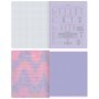 Тетрадь предметная 48л. MESHU Candy color - География, софт-тач ламинация, тиснение фольгой