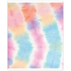 Тетрадь предметная 48л. MESHU Candy color - Биология, софт-тач ламинация, тиснение фольгой