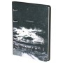 Тетрадь на кольцах А5, 80л. ЛАЙТ, кожзам, Greenwich Line Surreal, тон. блок