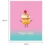 Тетрадь 48л., А5, клетка BG Maybe baby, soft-touch ламинация