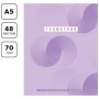 Тетрадь предметная 48л. BG Ритмы - Геометрия, пантонная печать, матовая ламинация, выб. лак, 70г/м2