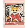Тетрадь 48л., А5, клетка на гребне Greenwich Line Shiba, матовая ламинация, выборочный лак, 70г/м2