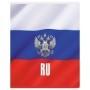 Тетрадь 48л., А5, клетка BG Моя Россия, металлизация, конгрев, с форзацем, 70г/м2