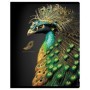Тетрадь 48л., А5, клетка BG Golden fantasy, матовая ламинация, тиснение фольгой