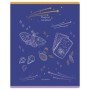 Тетрадь 48л., А5, клетка BG Magical shine, матовая ламинация, тиснение фольгой