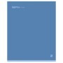 Тетрадь 48л., А5, клетка BG Monocolor. Blue, soft-touch ламинация