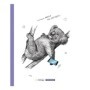 Тетрадь 48л., А5, клетка BG Дремучий лес, микро sandy-touch лак