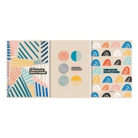Тетрадь 80л., А4, клетка, на гребне BG Creative solutions