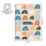 Тетрадь 80л., А4, клетка, на гребне BG Creative solutions