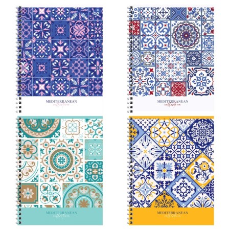 Тетрадь 48л., А5, клетка на гребне BG Коллекция, эконом