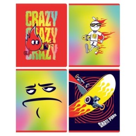 Тетрадь 48л., А5, клетка BG Crazy