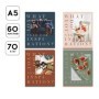 Тетрадь 60л., А5, клетка Greenwich Line What do you need, матовая ламинация, выборочный УФ-лак, 70г/м2