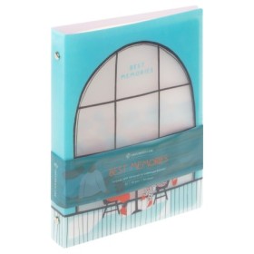 Тетрадь на кольцах А5, 80л., Greenwich Line Best memories, пластиковая обложка, с разделителями