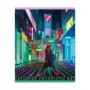 Тетрадь 48л., А5, клетка Greenwich Line Colorful futuristic art, глянцевая ламинация, 70г/м2