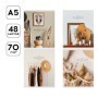 Тетрадь 48л., А5, клетка Greenwich Line Memorable moments, матовая ламинация, 70г/м2