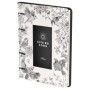 Тетрадь на кольцах А5, 80л. ЛАЙТ, кожзам, Greenwich Line Spring song, тон. блок