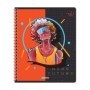 Тетрадь 48л., А5, клетка на гребне ArtSpace Рисунки. Neon future, эконом