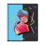 Тетрадь 48л., А5, клетка на гребне ArtSpace Рисунки. Neon future, эконом