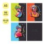 Тетрадь 96л., А5, клетка ArtSpace Рисунки. Neon future