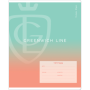 Тетрадь 12л., клетка Greenwich Line Gradient, 80г/м2
