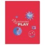 Тетрадь 96л., А5, линия BG Stickers, тиснение голографической фольгой