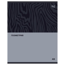 Тетрадь предметная 48л. BG Single colour - Геометрия, эконом