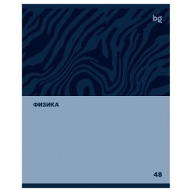 Тетрадь предметная 48л. BG Single colour - Физика, эконом