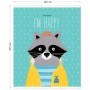 Тетрадь 48л., А5, клетка ArtSpace Рисунки. Happy animals, выборочный УФ-лак