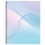 Тетрадь 96л., А5, клетка на гребне BG Облака нежности, soft-touch ламинация