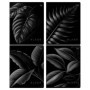 Тетрадь 80л., А5, клетка BG Just Black, soft-touch ламинация, выб.лак