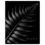 Тетрадь 80л., А5, клетка BG Just Black, soft-touch ламинация, выб.лак