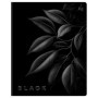 Тетрадь 48л., А5, клетка BG Just Black, soft-touch ламинация, выб.лак