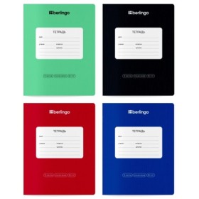 Тетрадь 12л., косая линия Berlingo Classic Pro, 80г/м2, ассорти