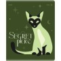 Тетрадь 48л., А5, клетка BG Secret Place, матовая ламинация, тиснение фольгой