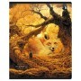 Тетрадь 60л., А5, клетка BG Mystery, глянцевая ламинация