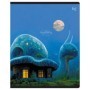 Тетрадь 60л., А5, клетка BG Mystery, глянцевая ламинация