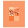 Тетрадь 48л., А5, клетка BG Apricot, матовая ламинация