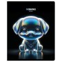 Тетрадь 48л., А5, клетка BG Glow, тиснение фольгой