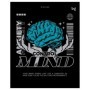 Тетрадь 48л., А5, клетка BG Mind control, эконом