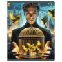 Тетрадь 96л., А5, клетка BG Unreal, суперэконом