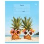 Тетрадь 18л., клетка BG Holidays, выб.лак