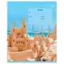 Тетрадь 18л., клетка BG Holidays, выб.лак