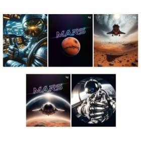 Тетрадь 48л., А5, клетка BG Mars, эконом