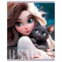 Тетрадь 40л., А5, клетка BG Beauty