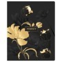 Тетрадь 48л., А5, клетка BG Pure Gold, матовая ламинация, тиснение фольгой