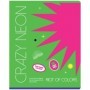 Тетрадь 48л., А5, клетка BG Crazy neon, неоновая краска