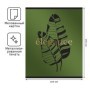 Тетрадь 48л., А5, клетка BG Elegance, металлизированный пантон, тиснение фольгой