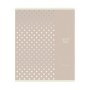 Тетрадь 60л., А5, клетка BG Silver pattern, тиснение фольгой
