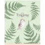Тетрадь 96л., А5, клетка BG White enigma, матовая ламинация